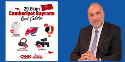 Canik Belediyesi'nden 29 Ekim Özel Çekilişi